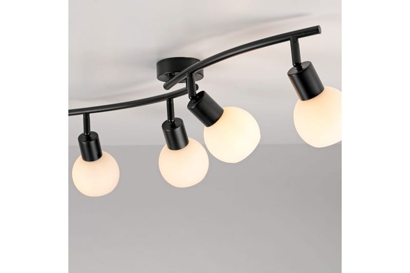 Loki Just Light Taklampa - Black - Belysning & el - Inomhusbelysning & lampor - Sovrumslampa - Taklampa sovrum