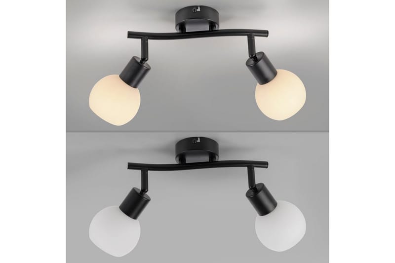 Loki Just Light Taklampa - Black - Belysning & el - Inomhusbelysning & lampor - Sovrumslampa - Taklampa sovrum