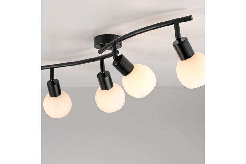 Loki Just Light Taklampa - Black - Belysning & el - Inomhusbelysning & lampor - Sovrumslampa - Taklampa sovrum