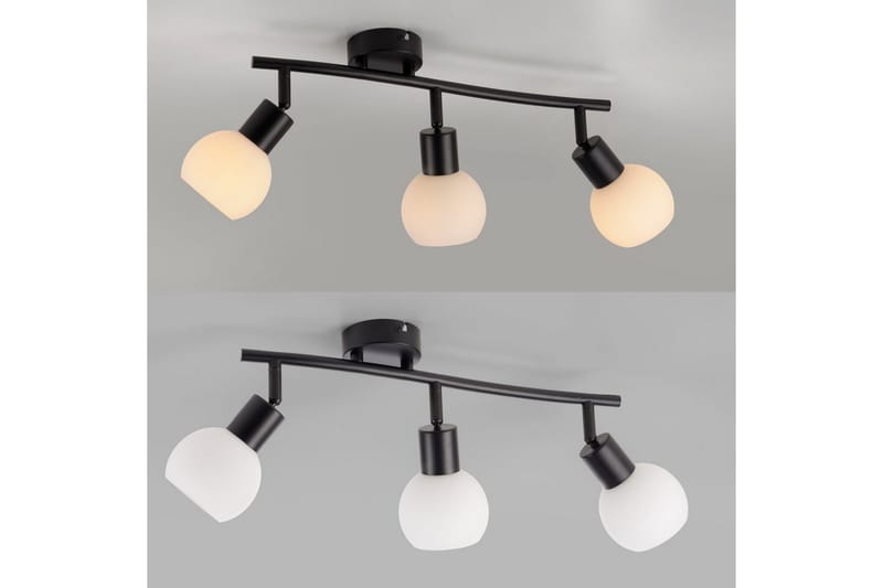 Loki Just Light Taklampa - Black - Belysning & el - Inomhusbelysning & lampor - Sovrumslampa - Taklampa sovrum