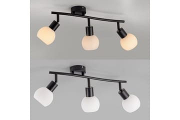 Loki Just Light Taklampa - Black - Belysning & el - Inomhusbelysning & lampor - Sovrumslampa - Taklampa sovrum