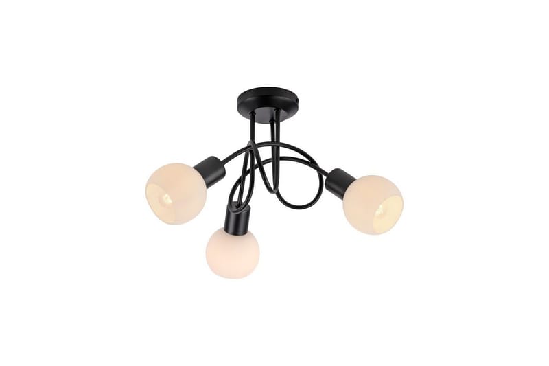 Loki Just Light Taklampa - Black - Belysning & el - Inomhusbelysning & lampor - Sovrumslampa - Taklampa sovrum