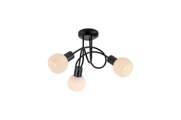Loki Just Light Taklampa - Black - Belysning & el - Inomhusbelysning & lampor - Sovrumslampa - Taklampa sovrum