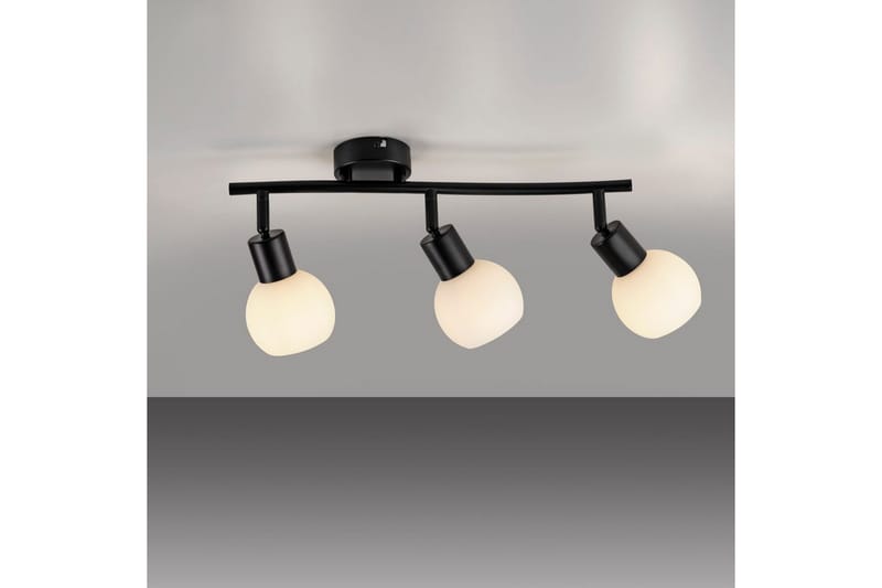 Loki Just Light Taklampa - Black - Belysning & el - Inomhusbelysning & lampor - Sovrumslampa - Taklampa sovrum