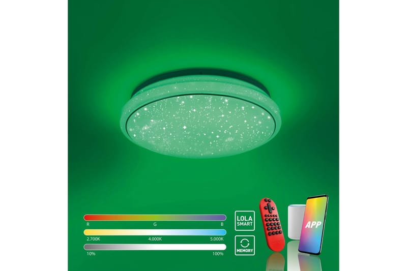 Lolasmart Jupi Just Light Taklampa - White - Belysning & el - Inomhusbelysning & lampor - Sovrumslampa - Taklampa sovrum