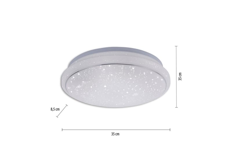 Lolasmart Jupi Just Light Taklampa - White - Belysning & el - Inomhusbelysning & lampor - Sovrumslampa - Taklampa sovrum