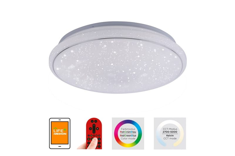 Lolasmart Jupi Just Light Taklampa - White - Belysning & el - Inomhusbelysning & lampor - Sovrumslampa - Taklampa sovrum