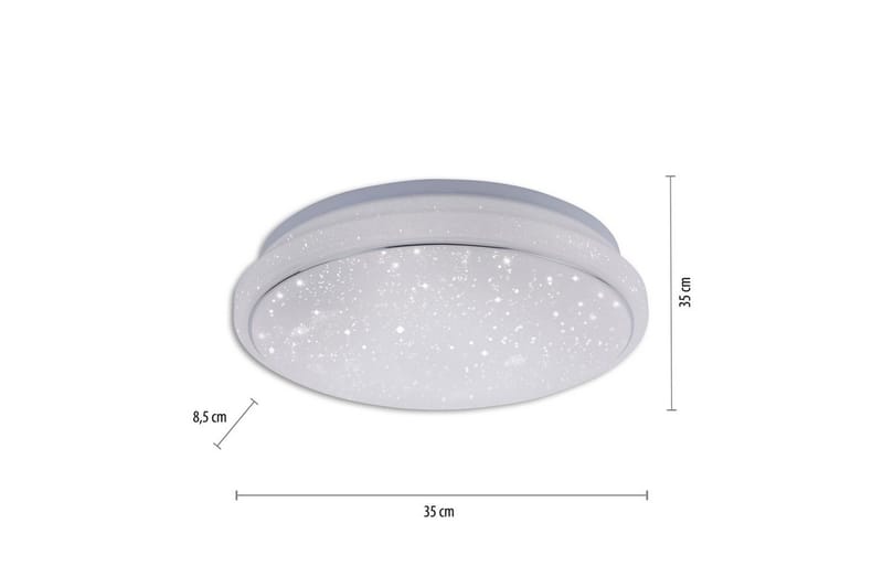 Lolasmart Jupi Just Light Taklampa - White - Belysning & el - Inomhusbelysning & lampor - Sovrumslampa - Taklampa sovrum