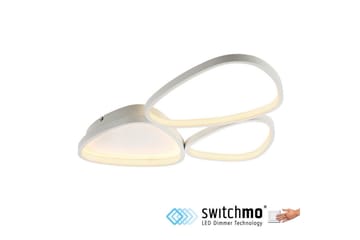 Pebbles Just Light Taklampa - White - Belysning & el - Inomhusbelysning & lampor - Sovrumslampa - Taklampa sovrum