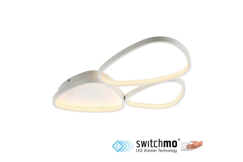 Pebbles Just Light Taklampa - White - Belysning & el - Inomhusbelysning & lampor - Sovrumslampa - Taklampa sovrum