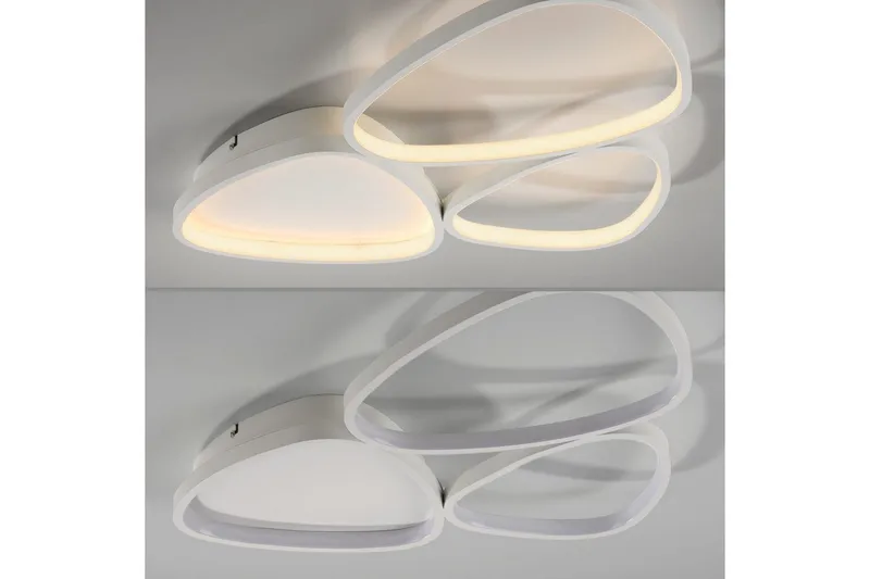 Pebbles Just Light Taklampa - White - Belysning & el - Inomhusbelysning & lampor - Sovrumslampa - Taklampa sovrum