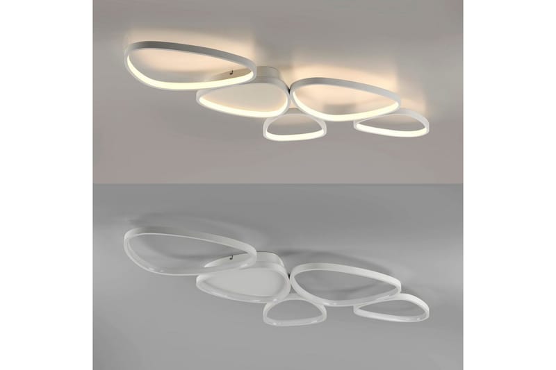 Pebbles Just Light Taklampa - White - Belysning & el - Inomhusbelysning & lampor - Sovrumslampa - Taklampa sovrum