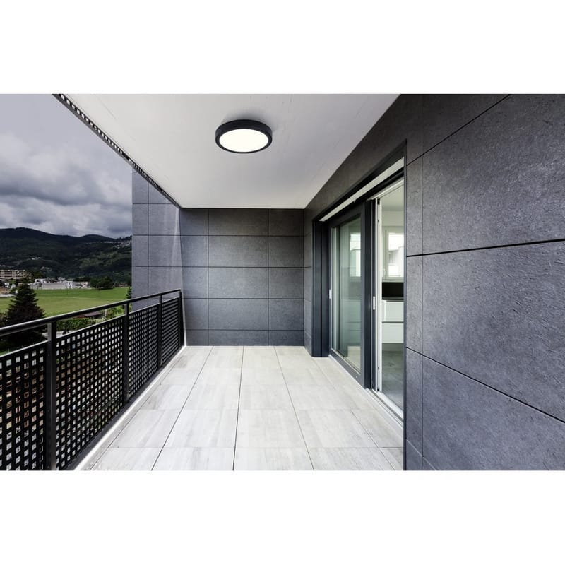 Plafond Argolis Ø285 mm - Svart - Belysning & el - Inomhusbelysning & lampor - Sovrumslampa - Taklampa sovrum