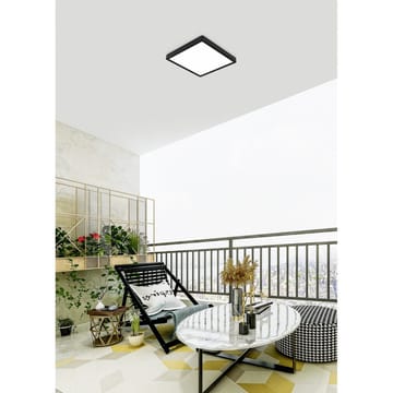 Plafond Argolis 285x285 mm - Svart - Belysning & el - Inomhusbelysning & lampor - Sovrumslampa - Taklampa sovrum