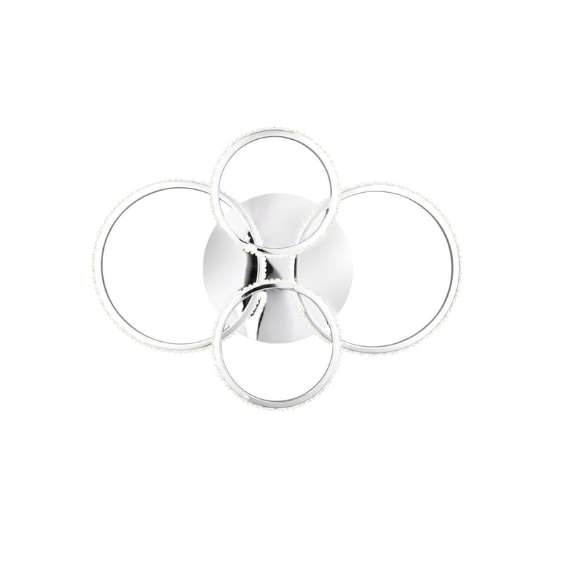 Plafond Cires - Krom - Belysning & el - Inomhusbelysning & lampor - Sovrumslampa - Taklampa sovrum