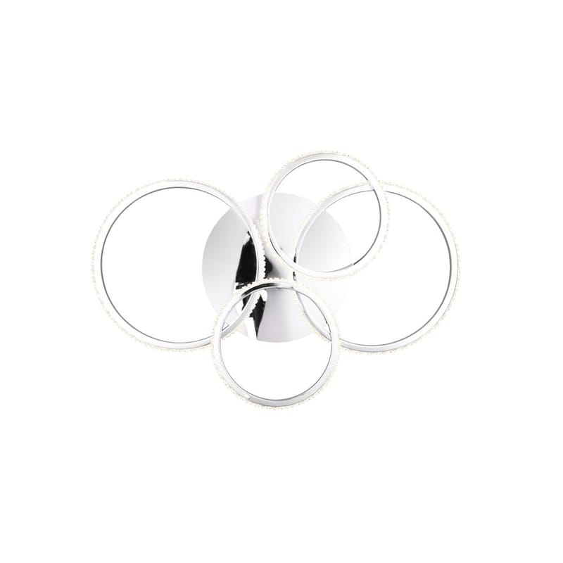 Plafond Cires - Krom - Belysning & el - Inomhusbelysning & lampor - Sovrumslampa - Taklampa sovrum