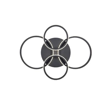 Plafond Cires - Mattsvart - Belysning & el - Inomhusbelysning & lampor - Sovrumslampa - Taklampa sovrum