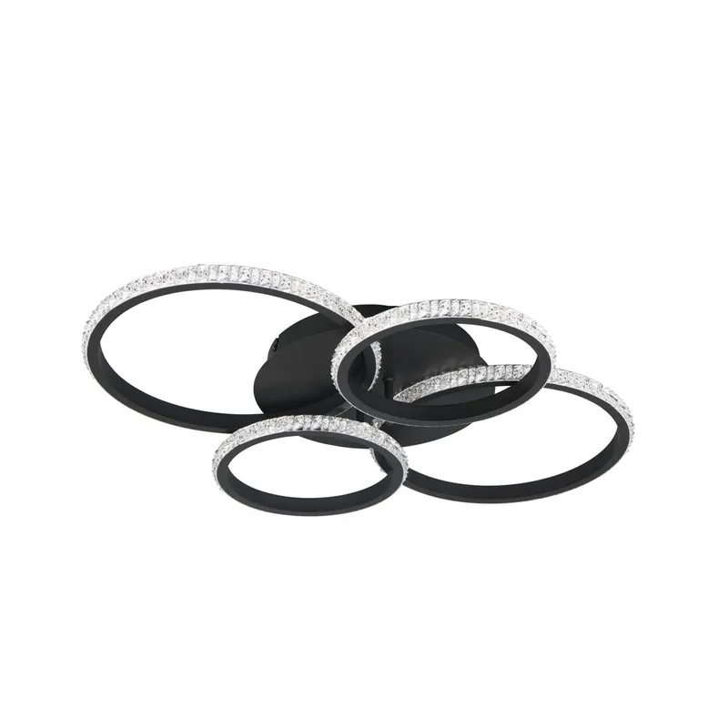 Plafond Cires - Mattsvart - Belysning & el - Inomhusbelysning & lampor - Sovrumslampa - Taklampa sovrum