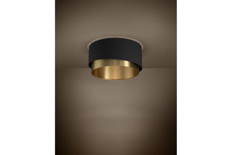 Plafond Eglo Manderline Svart/Mässing - Belysning & el - Inomhusbelysning & lampor - Sovrumslampa - Taklampa sovrum