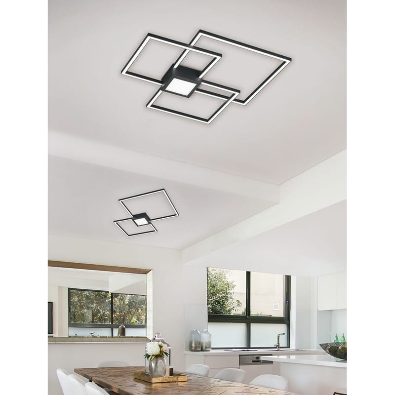 Plafond Hydra - Antracit - Belysning & el - Inomhusbelysning & lampor - Sovrumslampa - Taklampa sovrum