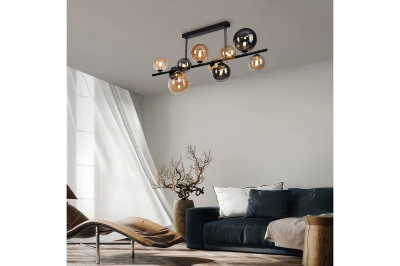 Popsicle Paul Neuhaus Taklampa - Black - Belysning & el - Inomhusbelysning & lampor - Sovrumslampa - Taklampa sovrum