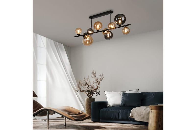 Popsicle Paul Neuhaus Taklampa - Black - Belysning & el - Inomhusbelysning & lampor - Sovrumslampa - Taklampa sovrum