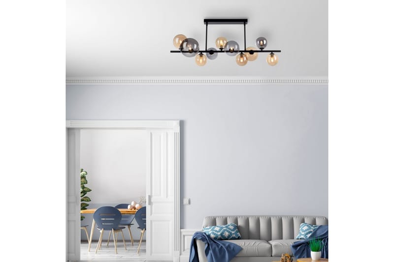 Popsicle Paul Neuhaus Taklampa - Black - Belysning & el - Inomhusbelysning & lampor - Sovrumslampa - Taklampa sovrum