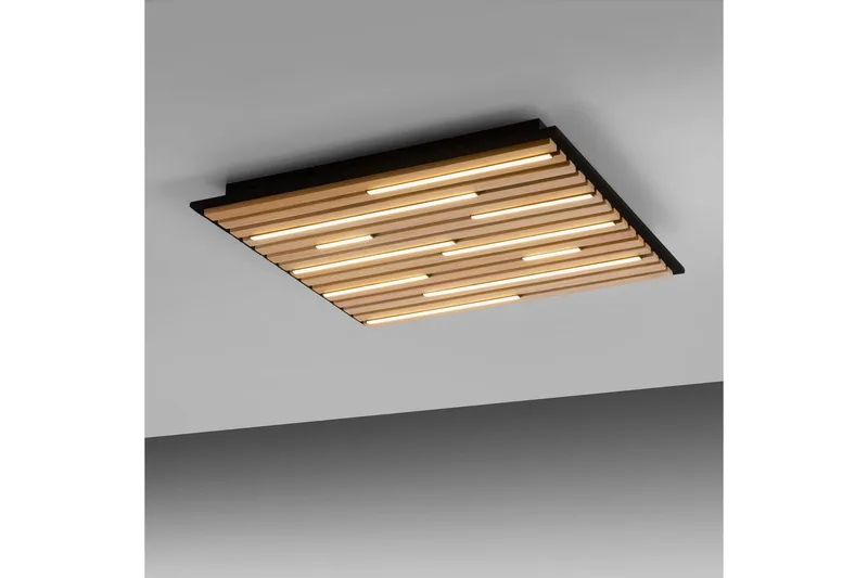 Q-Akustik Paul Neuhaus Vägg/taklampa - Wood - Belysning & el - Inomhusbelysning & lampor - Sovrumslampa - Taklampa sovrum