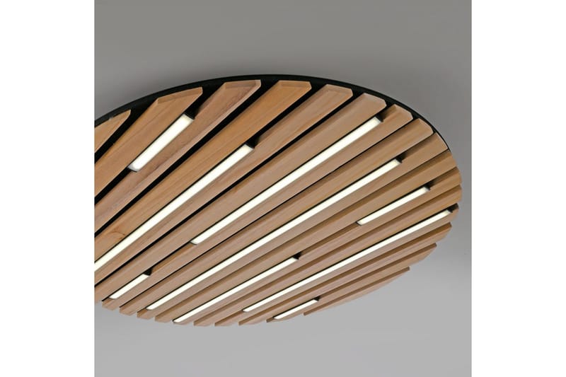 Q-Akustik Paul Neuhaus Vägg/taklampa - Wood - Belysning & el - Inomhusbelysning & lampor - Sovrumslampa - Taklampa sovrum