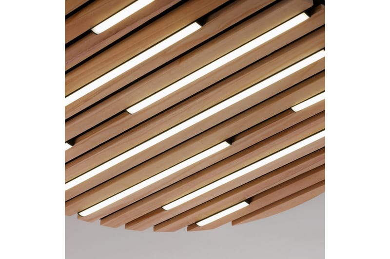 Q-Akustik Paul Neuhaus Vägg/taklampa - Wood - Belysning & el - Inomhusbelysning & lampor - Sovrumslampa - Taklampa sovrum