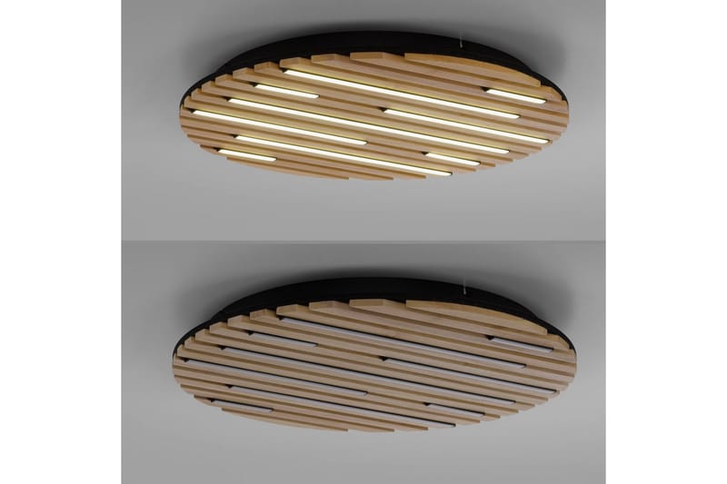 Q-Akustik Paul Neuhaus Vägg/taklampa - Wood - Belysning & el - Inomhusbelysning & lampor - Sovrumslampa - Taklampa sovrum