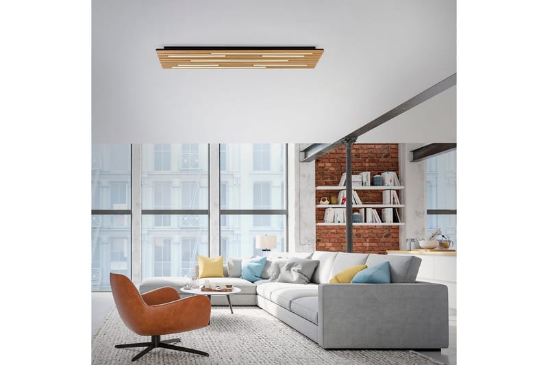 Q-Akustik Paul Neuhaus Vägg/taklampa - Wood - Belysning & el - Inomhusbelysning & lampor - Sovrumslampa - Taklampa sovrum