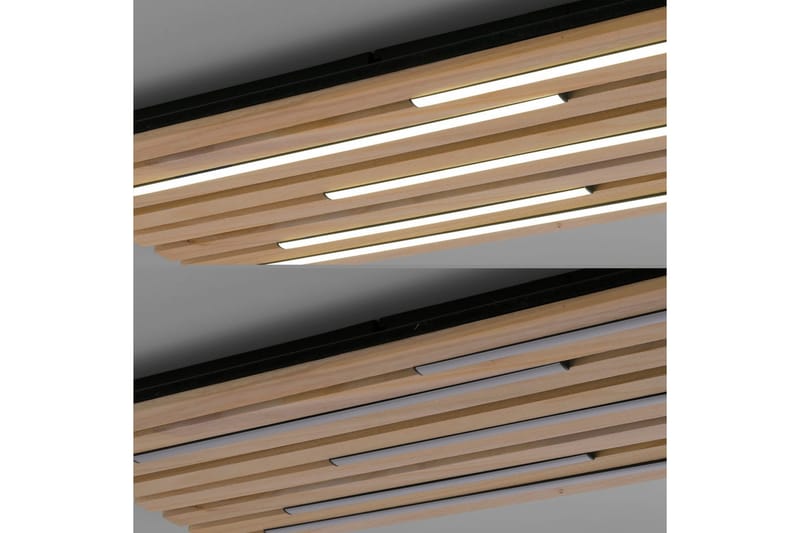 Q-Akustik Paul Neuhaus Vägg/taklampa - Wood - Belysning & el - Inomhusbelysning & lampor - Sovrumslampa - Taklampa sovrum