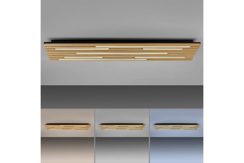 Q-Akustik Paul Neuhaus Vägg/taklampa - Wood - Belysning & el - Inomhusbelysning & lampor - Sovrumslampa - Taklampa sovrum