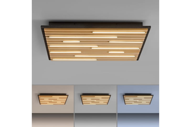 Q-Akustik Paul Neuhaus Vägg/taklampa - Wood - Belysning & el - Inomhusbelysning & lampor - Sovrumslampa - Taklampa sovrum