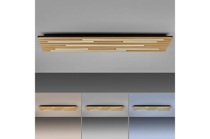 Q-Akustik Paul Neuhaus Vägg/taklampa - Wood - Belysning & el - Inomhusbelysning & lampor - Sovrumslampa - Taklampa sovrum