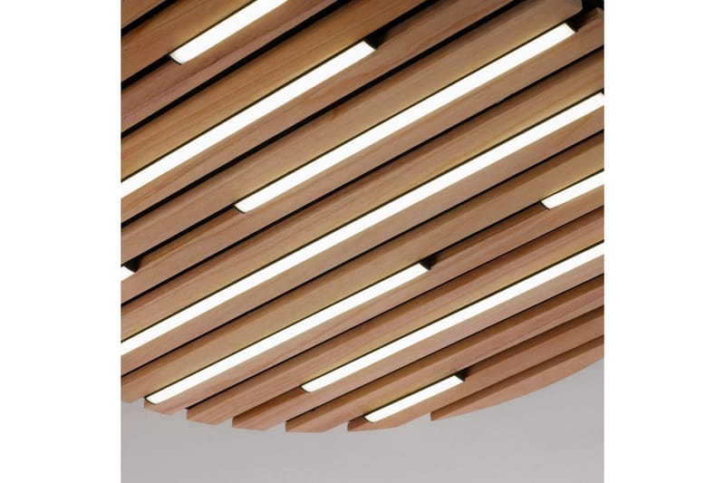 Q-Akustik Paul Neuhaus Vägg/taklampa - Wood - Belysning & el - Inomhusbelysning & lampor - Sovrumslampa - Taklampa sovrum