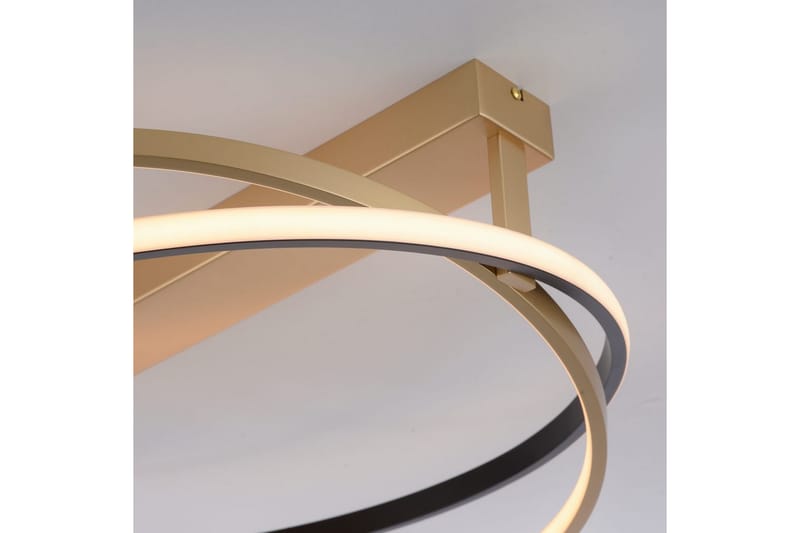 Q-Beluga Paul Neuhaus Taklampa - Brass - Belysning & el - Inomhusbelysning & lampor - Sovrumslampa - Taklampa sovrum