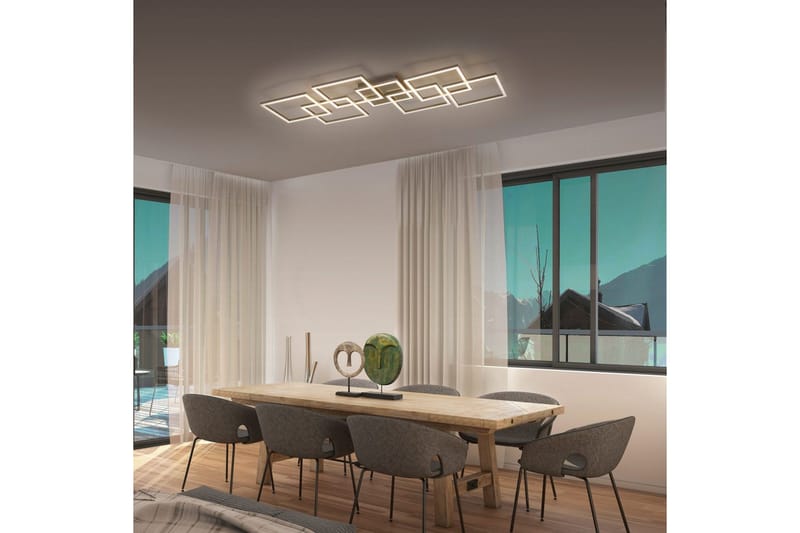 Q-Inigo Paul Neuhaus Taklampa - Grey - Belysning & el - Inomhusbelysning & lampor - Sovrumslampa - Taklampa sovrum