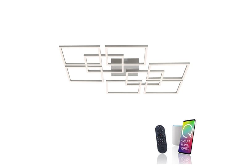 Q-Inigo Paul Neuhaus Taklampa - Grey - Belysning & el - Inomhusbelysning & lampor - Sovrumslampa - Taklampa sovrum