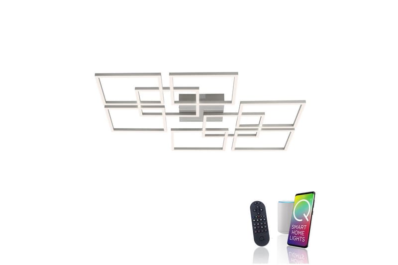 Q-Inigo Paul Neuhaus Taklampa - Grey - Belysning & el - Inomhusbelysning & lampor - Sovrumslampa - Taklampa sovrum