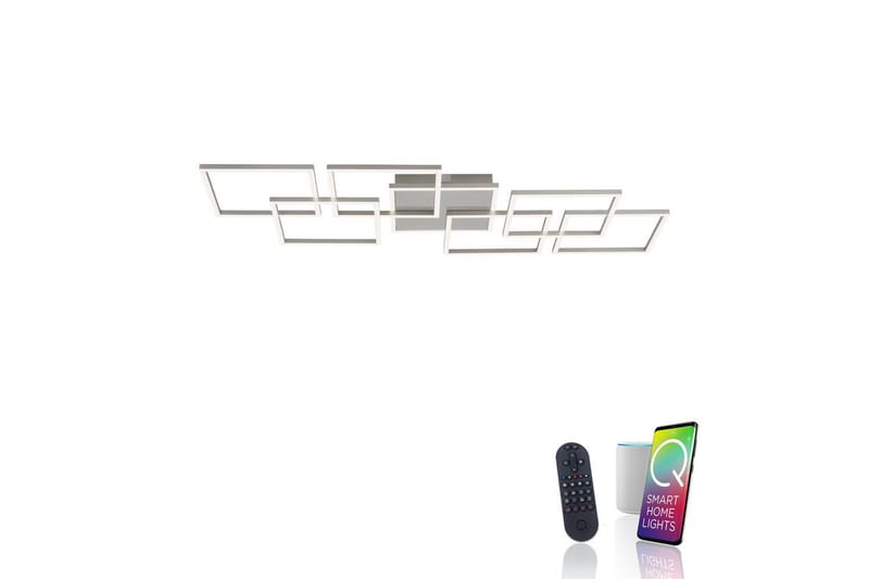 Q-Inigo Paul Neuhaus Taklampa - Grey - Belysning & el - Inomhusbelysning & lampor - Sovrumslampa - Taklampa sovrum