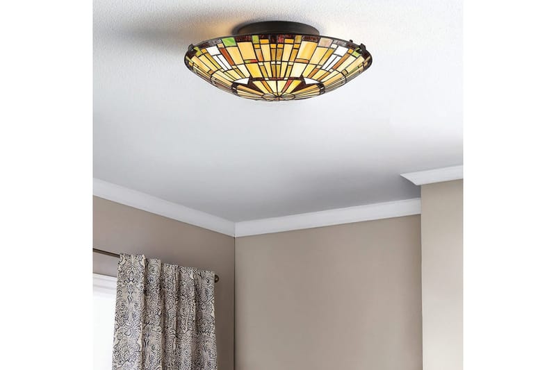 Reed Quoizel Taklampa - Bronze - Belysning & el - Inomhusbelysning & lampor - Sovrumslampa - Taklampa sovrum