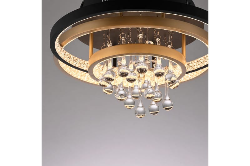 Rotazo Paul Neuhaus Taklampa - Black||Brass - Belysning & el - Inomhusbelysning & lampor - Sovrumslampa - Taklampa sovrum