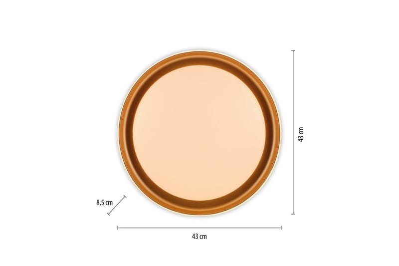 Sati Just Light Taklampa - Brass - Belysning & el - Inomhusbelysning & lampor - Sovrumslampa - Taklampa sovrum