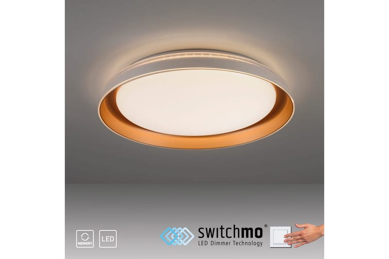 Sati Just Light Taklampa - Brass - Belysning & el - Inomhusbelysning & lampor - Sovrumslampa - Taklampa sovrum