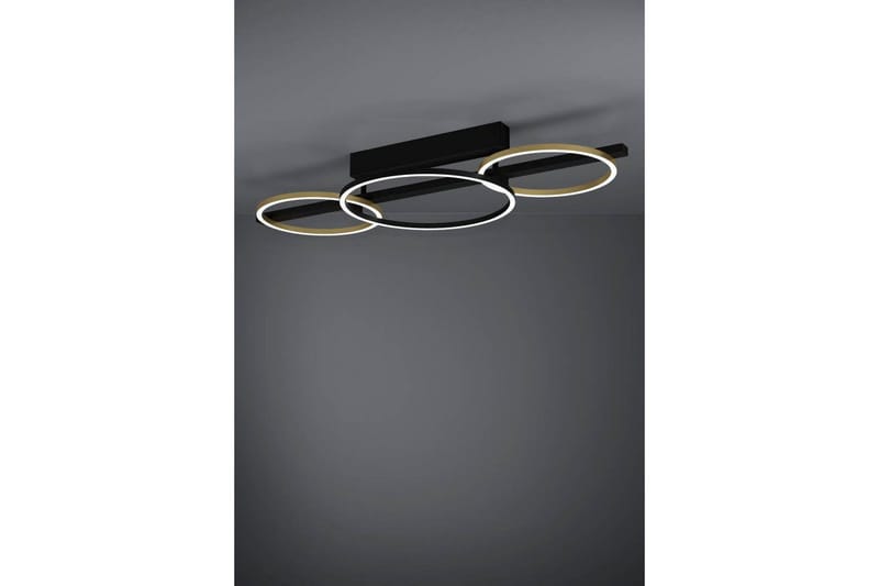 Takbelysning Eglo Lanacera Svart/Guld - Belysning & el - Inomhusbelysning & lampor - Sovrumslampa - Taklampa sovrum