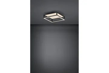 Takbelysning Eglo Macellara Svart/Vit 45x45 cm - Belysning & el - Inomhusbelysning & lampor - Sovrumslampa - Taklampa sovrum