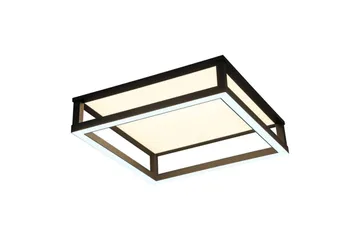 Takbelysning Eglo Macellara Svart/Vit 45x45 cm - Belysning & el - Inomhusbelysning & lampor - Sovrumslampa - Taklampa sovrum