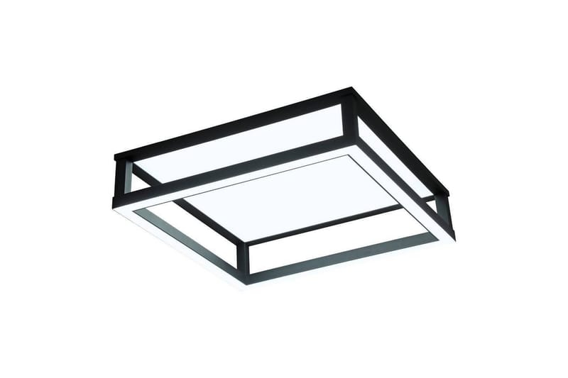 Takbelysning Eglo Macellara Svart/Vit 45x45 cm - Belysning & el - Inomhusbelysning & lampor - Sovrumslampa - Taklampa sovrum